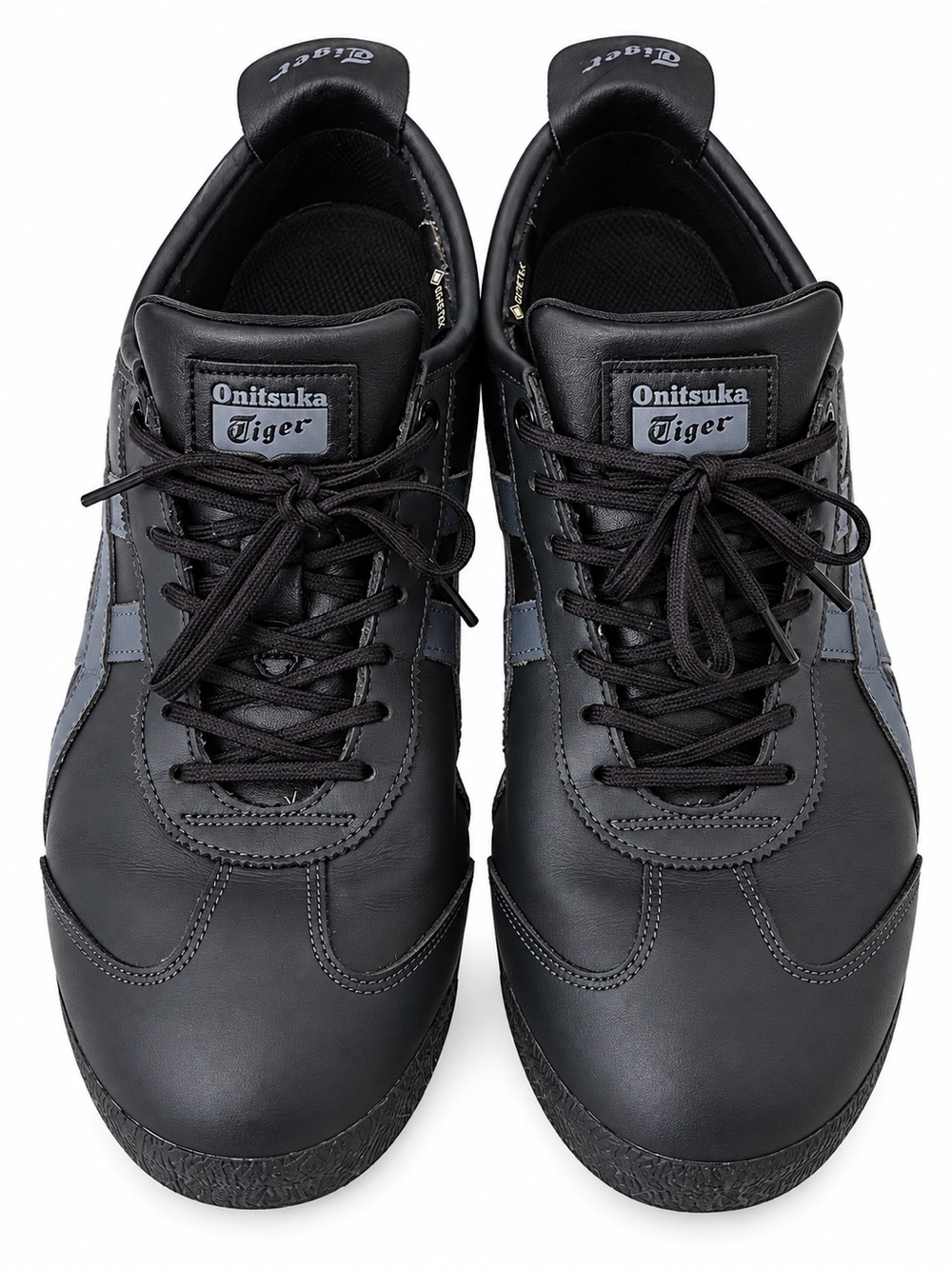 Onitsuka Tiger by Asics Women’s Black Low-Top Leather Sneakers